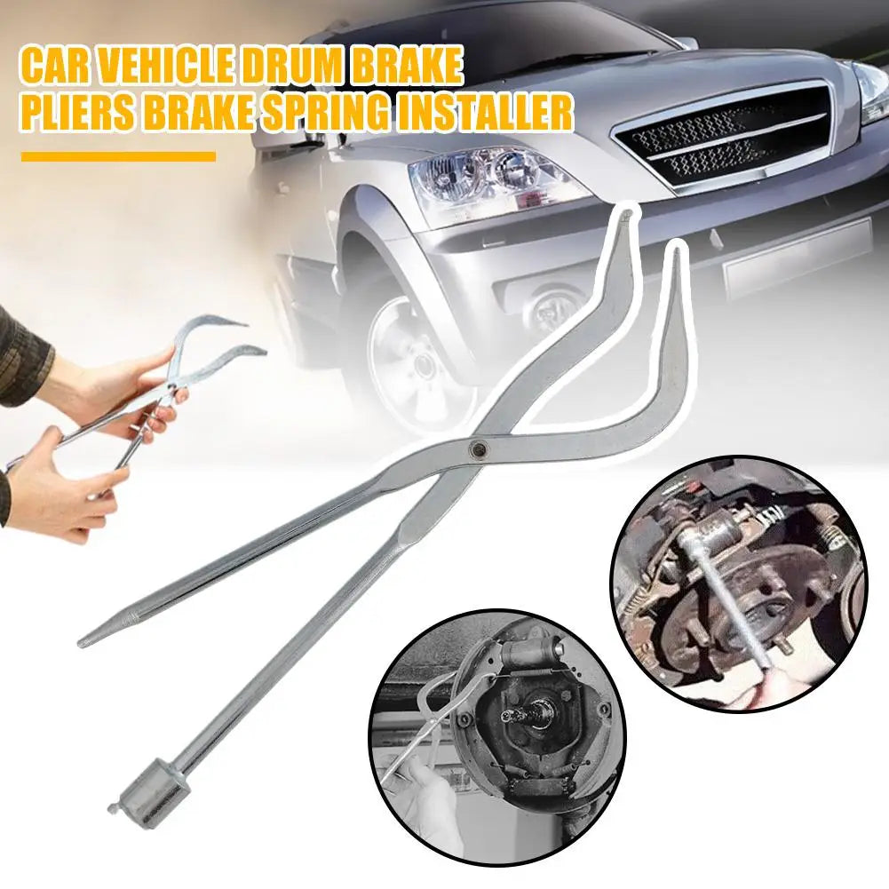 31cm Car Vehicle Drum Brake Line Shoe Return Spring Plier Remover Repair Tool Quake