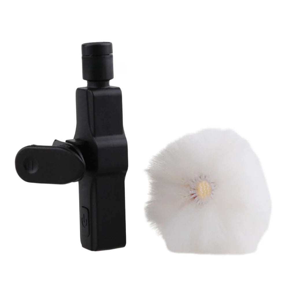 1/3PCS Wireless Collar Clip Microphone Windproof Outdoor Lapel Mic Furry Windscreen Muff For K1,K9 Lavalier mic Windproof cover Quake