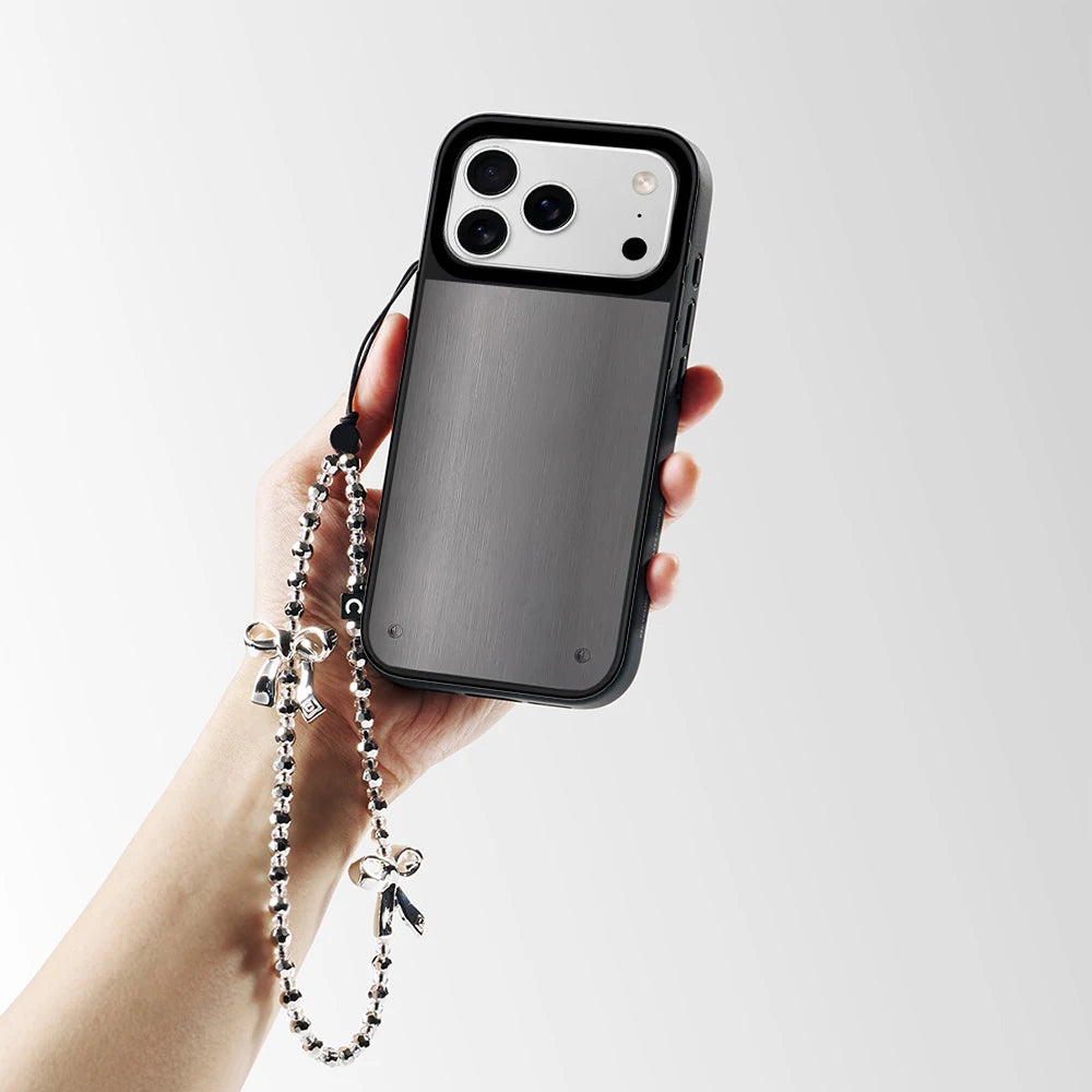 6090487 Mirror Surface Magnetic Phone Case Cover for IPhone 13 14 15 16 17 18 Pro Max Case Multicolor Quake