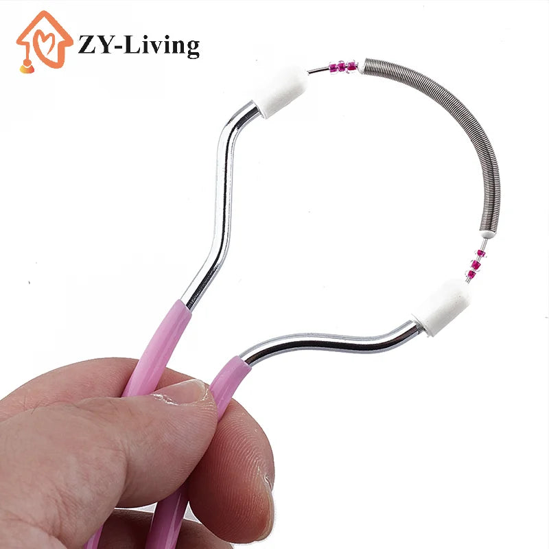 1PCS Safe Handheld Spring Roller Facial Hair Removal Epilator Beauty Epilator Quake
