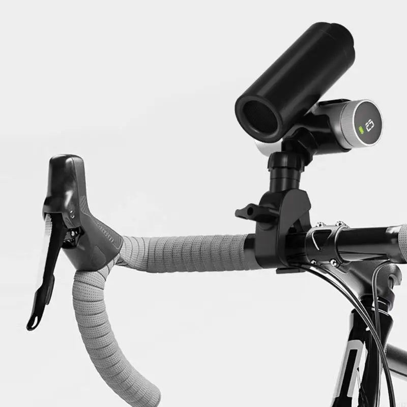 Round Bar Clip Mount for Shark Handheld Fan, Adjustable Holder with Tool-Frees Knob for Bikes, Strollers, and K1KF Quake