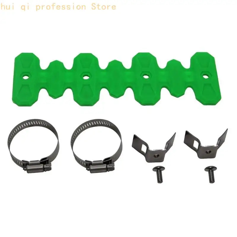 Silicone Exhaust Pipe Guard Temperature Resistance Cover for Car & Motorcycles H8WE Quake Green CN