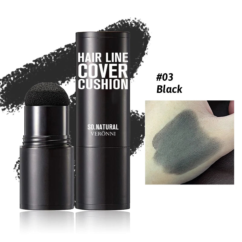 Instant Hairline Powder, Fast Covering Hair Root Concealer, Eyebrow and Beard Lines, and Long-lasting Wind and Sweat Resistant Quake 03
