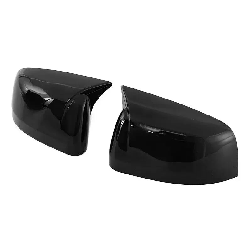 For Jeep Grand Cherokee 2011-2022 Car Sticker Rearview Side Mirror Cover Wing Cap Exterior Door Rear View Case Trim Carbon Fiber Quake Gloss Black