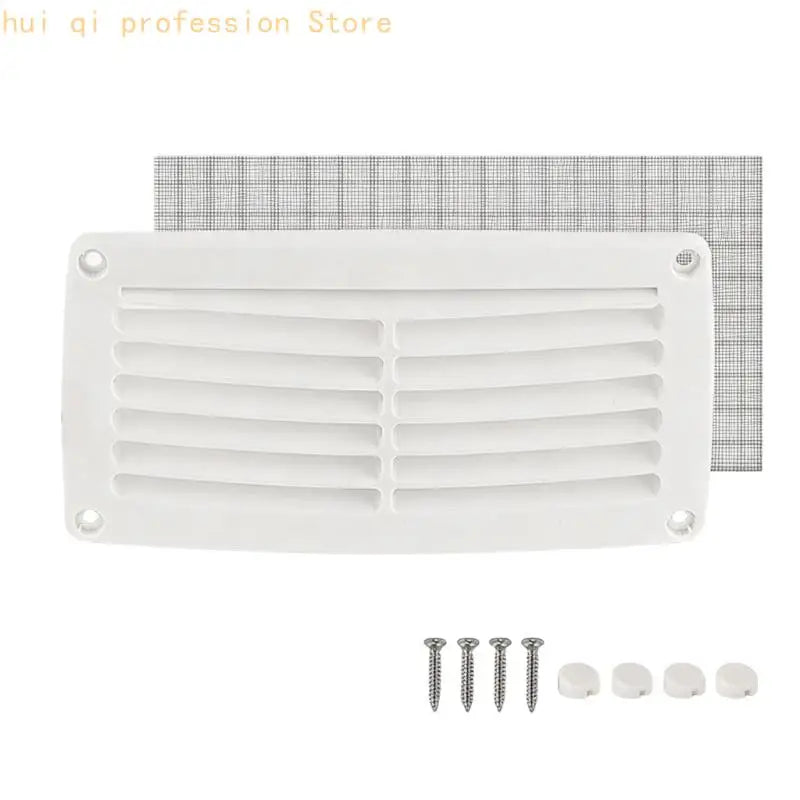 ABS Ventilation System Grille RVs Air Outlet Vent Cover For Boats And Trailers H8WE Quake Large white CN