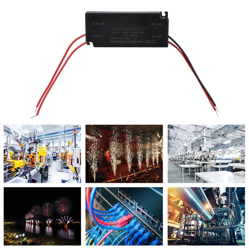 AC85V~265V 36W Power Adapter Isolated Voltages Regulator For Home and Industrial Use Connectors K1KF Quake