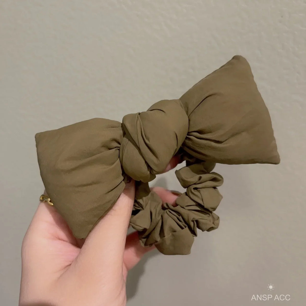 New Sponge Bow High Elastic Hair Bands for Women Girls Sweet Cute Ponytails Scrunchie Lady Head Rope Korean Fashion Head Accesso Quake Green