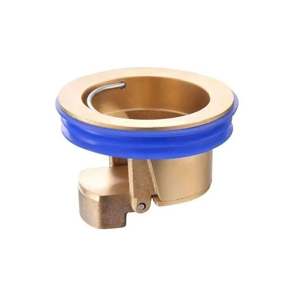 Copper Floor Drain Core Anti-smell Odor Fast Drainage Insect Prevention Drain Cover Floor Strainer Filter Colander For Bathroom Quake Gold