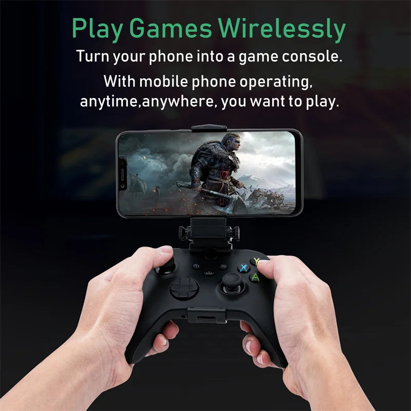 PG-XBS005 Mobile Phone Gaming Clip Stand Bracket for Xbox Series X/S/for Xbox One/Elite 2 Wireless Controllers Gamepad Quake