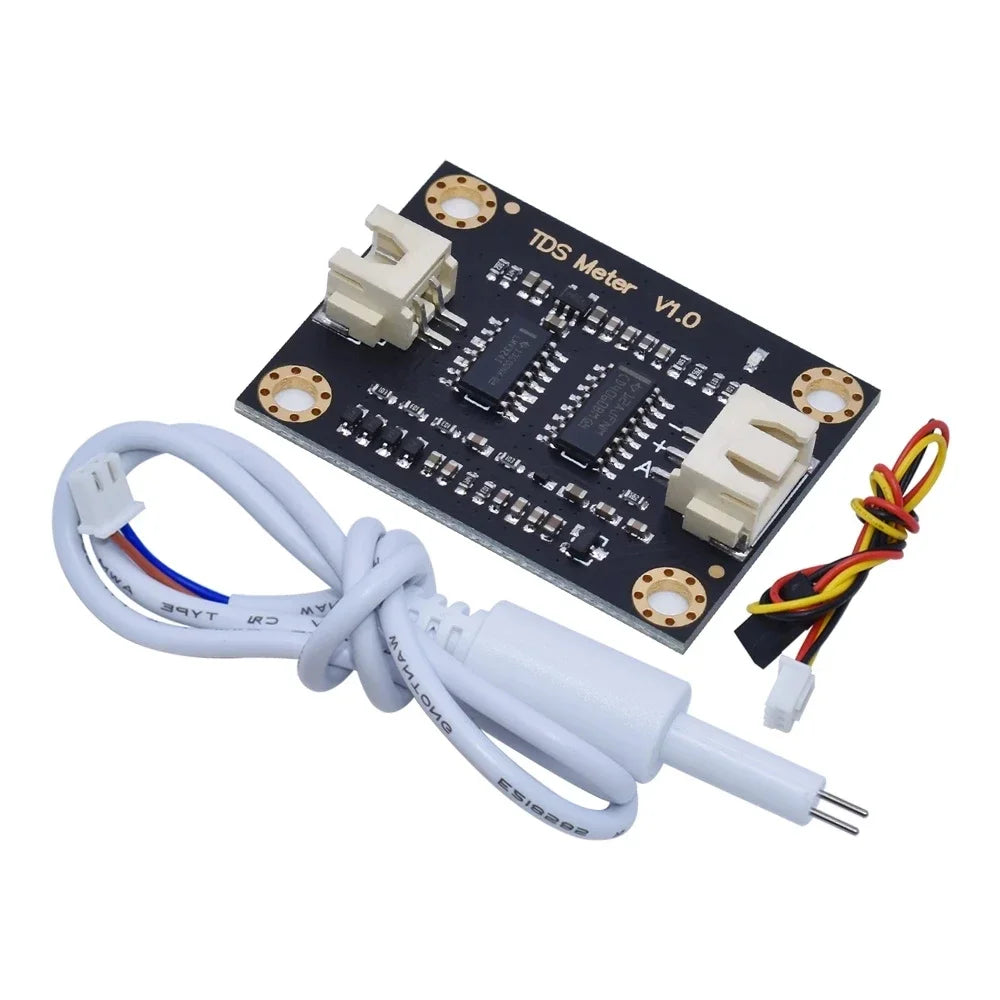 TDS Sensor Module Tester Official Water Conductivity Analog Liquid Detection Water Quality Monitoring Meter for Arduino 3.3-5.5V Quake