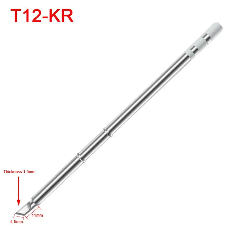 1PCS T12 I ILS J02 JL02 K KU Soldering Iron Tips For Hakko Fx951 DIY T12 Electric Soldering Iron Soldering Station Welding Tool Quake A12