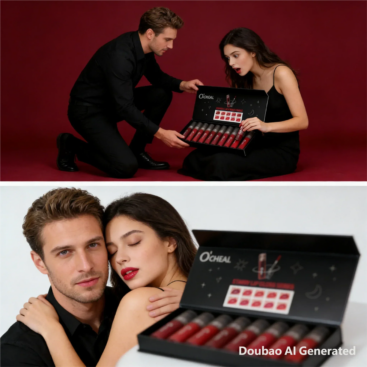 10PCS Matte Velvet Lip Gloss Set Hydrating Moisturizing Non-Sticky Liquid Lipstick Collection for Smooth Comfortable Lip Makeup Quake