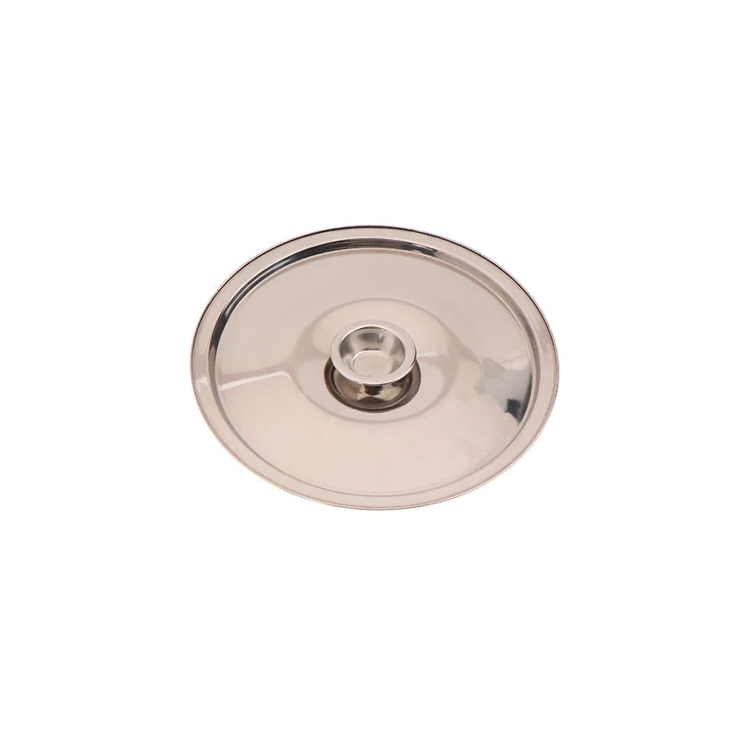 1Pcs Kitchen Stainless Steel Round Pot Lid Replacement , 10/12/14/16/18/20/22/24/26cm Saucepan Cover Quake 16cm