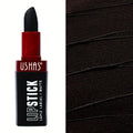 USHA's Black Lipstick Halloween Ready-to-Ship Waterproof Long-Lasting Matte Lip Makeup Lip Gloss for Cross-Border Shopping Quake black