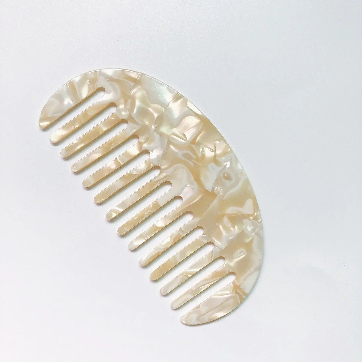 Wide Teeth Acetate Hair Combs Anti-static Massage Hair Brush Hairdressing Colorful Hairdress Salon Styling Traveling Accessories Quake NO.26 12x5.9cm