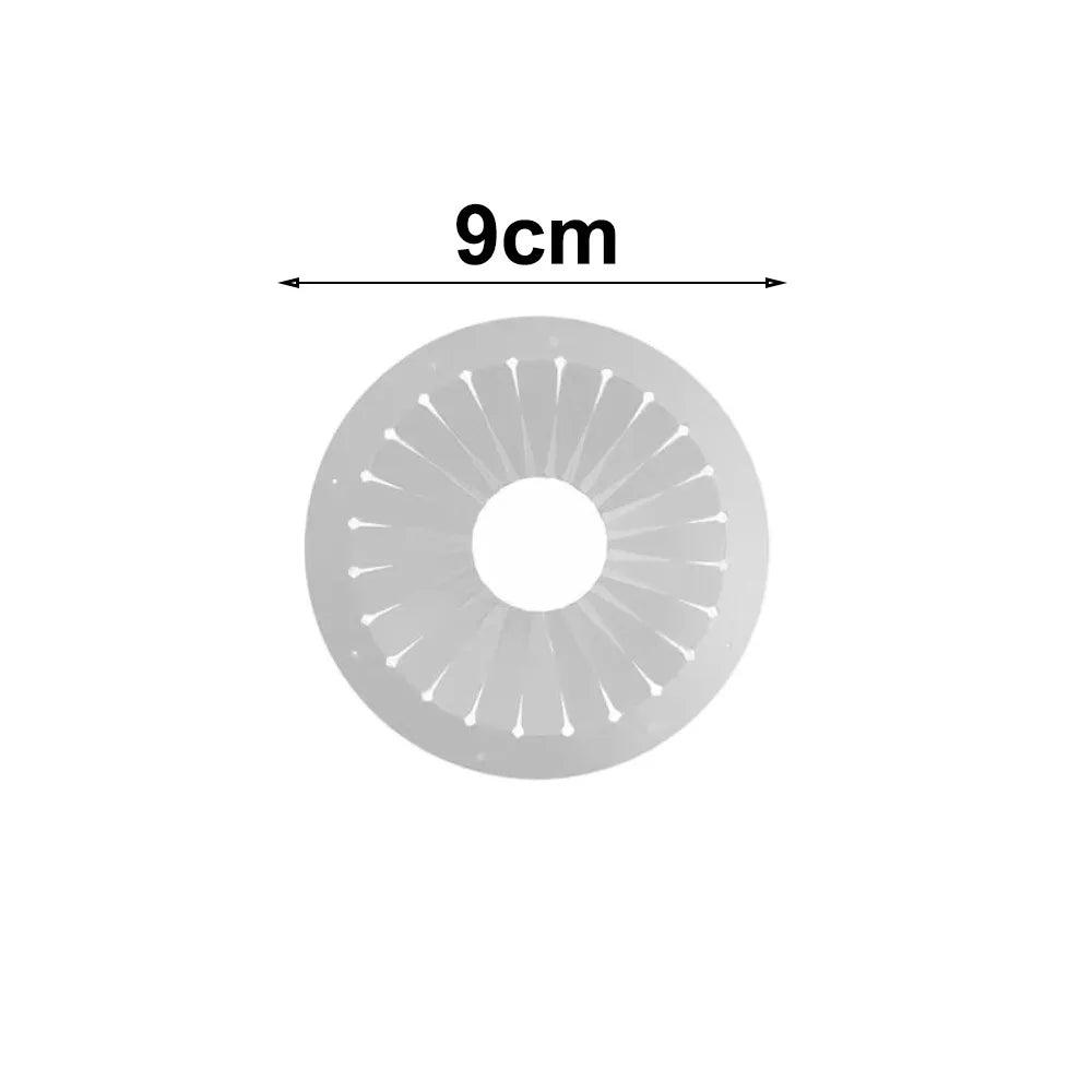9cm 12cm 15cm Rosette Maker Ribbon Flowers DIY Fabric Flower Maker Clear Tabletop Figurines Ribbon Brooch Badge For Beginners Quake 9cm