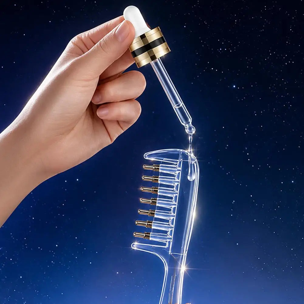 Scalp Liquid Guide Comb Massagers Liquid Comb Massage Comb Essential Oil Liquid Guiding Massager Anti Hair Loss, Hair Regrowth Quake