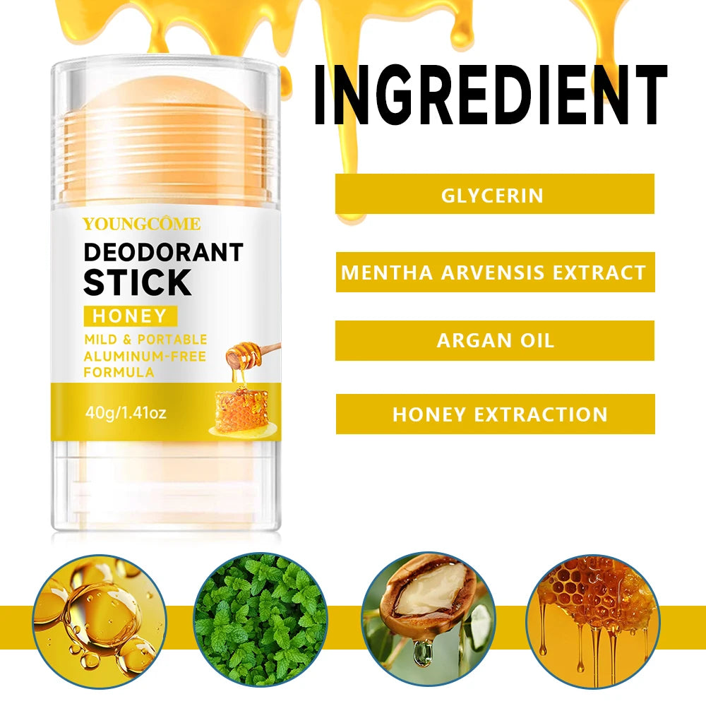  Portable Deodorant Stick Anti Sweating Keep Drying Lasting Fragrance Remove Armpit Odor Underarm Refresh Sticks Quake