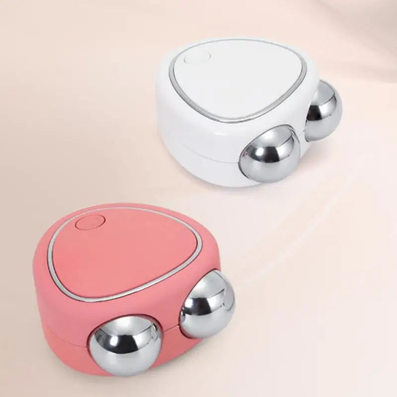 Mini Microcurrent Facial Device+Facial Serum Kit,EMS Face Lift Massager Face Sculpting Beauty Tool Rejuvenation Tighten Skincare Quake