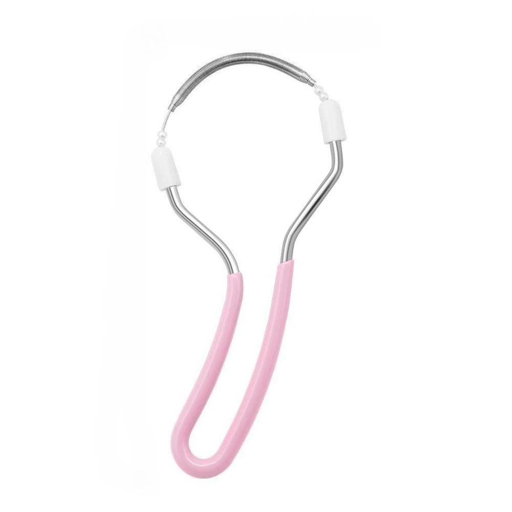 vvocci Hair Remover spring Beauty Tools Facial Hair Remover Spring Facial Hair Removal Tool Leg Hair Lip Hair Facial Quake M416 Pink