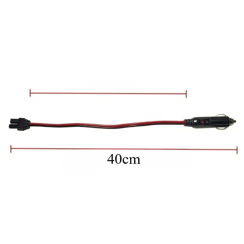 EC5 male plug to cigarette lighter female socket adapter, plug‑and‑play, no extra wiring or modification required Quake
