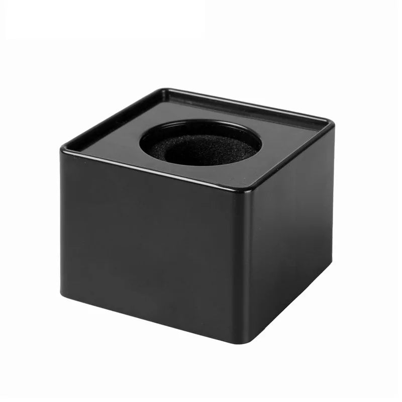 Microphone Flag Station Cube ABS Square Flags Interview Mic Logo Mark TV Station Reporter Microphone Cube Box Foam Cover Quake