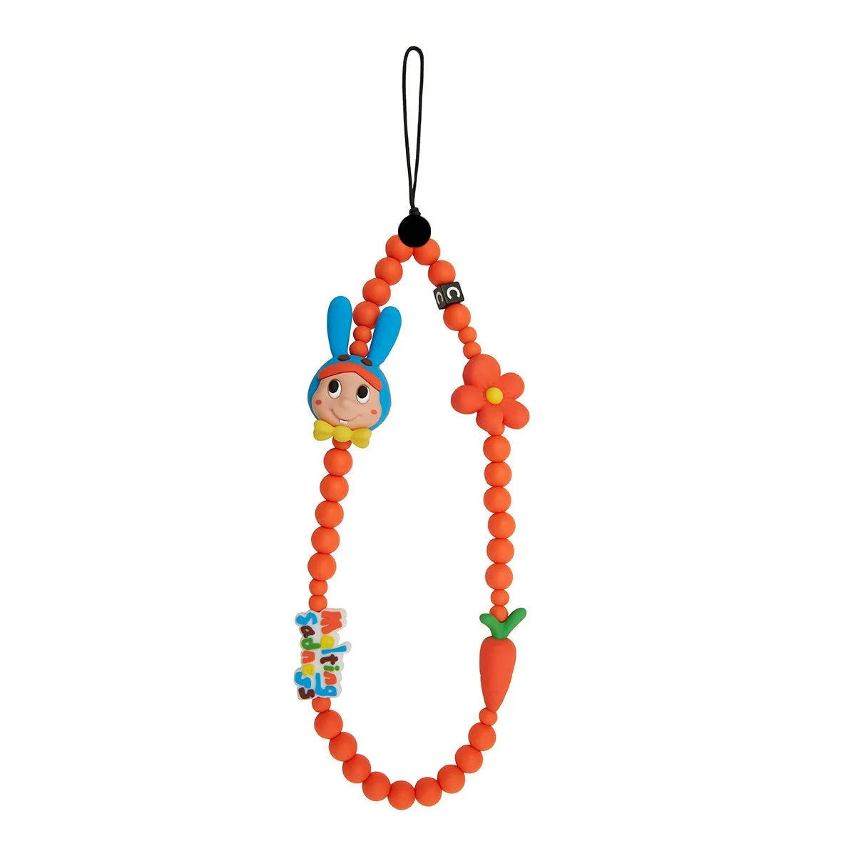 Silicone Knot Phone Charm | Heart Cherry Apple | iPhone & Galaxy