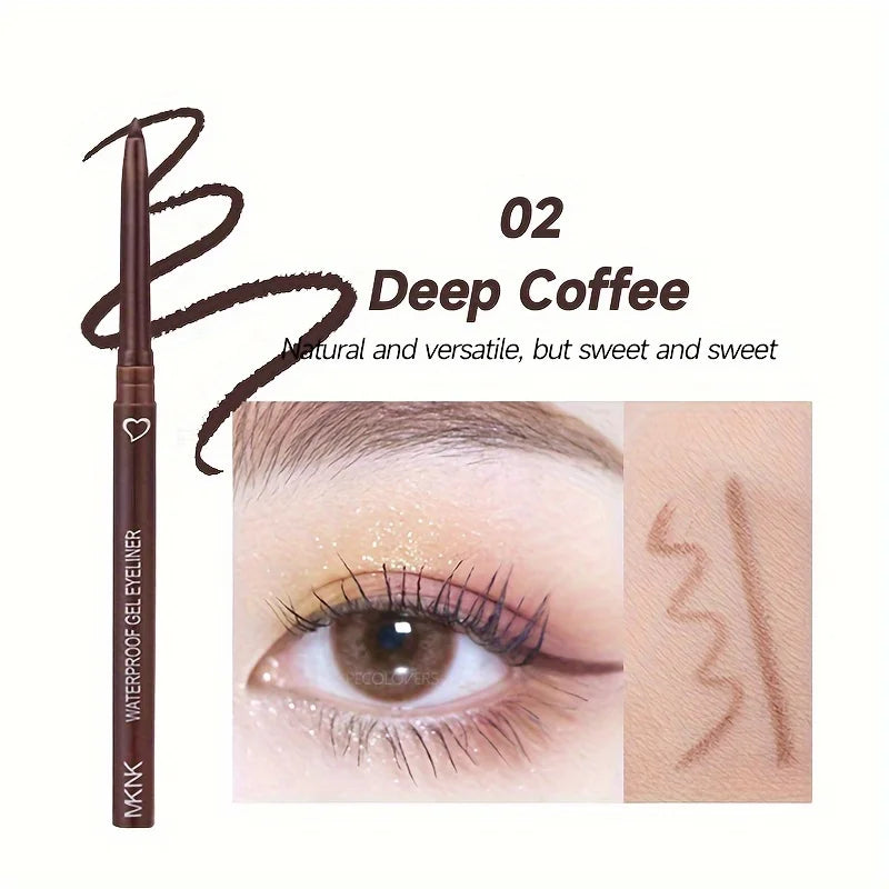 Makeup Long-lasting Eyeliner Pencil Waterproof High Pigment Eyeshadow Eye Liner Pen Women Fashion Color Makeup Tools Quake 02
