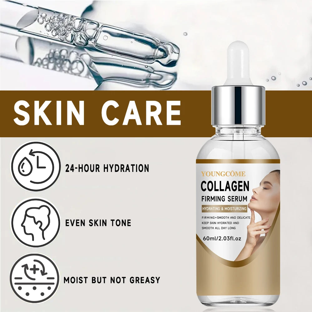Collagen Thread Instant Lifting Wrinkle Remover Soluble Protein Threads Serum Set Absorbable Face Filler Anti-aging Skin Care Quake