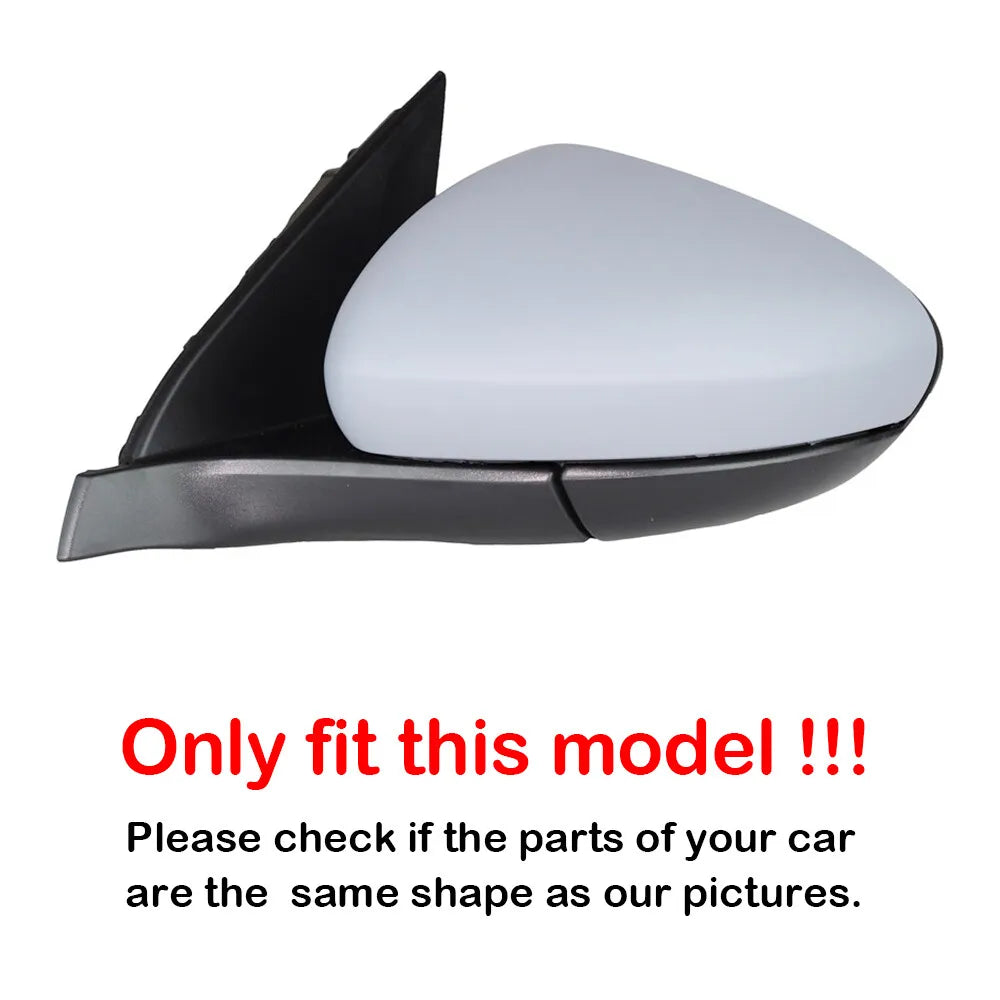 For Fiat Tipo Egea 2015-2023 Car Sticker Rearview Side Mirror Cover Wing Cap Exterior Door Rear View Case Trim Carbon Fiber Look Quake
