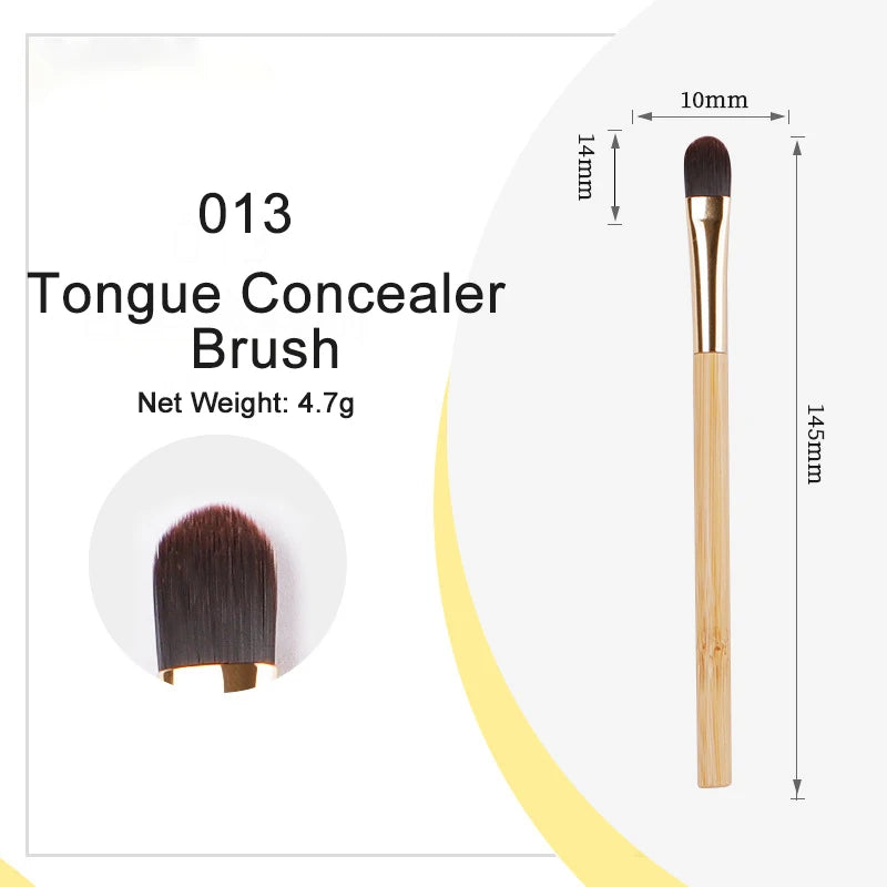 1pcs T Series Beauty Makeup Brushes Face Cosmetic Loose Powder Eyeshadow Highlight Eyebrow Make up Brush For Beauty Women Quake 013