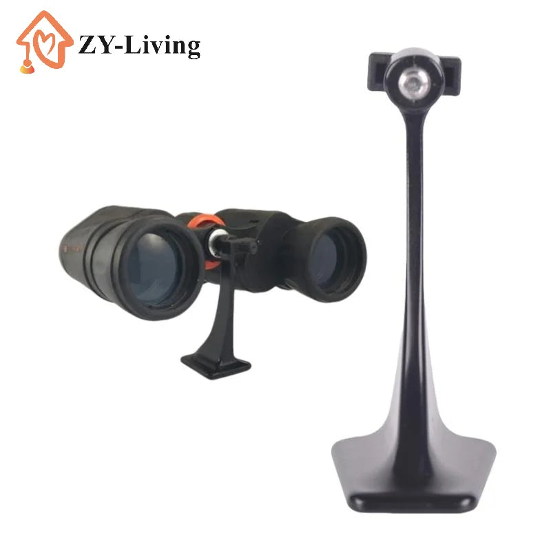 1PCS Mount Bracket Fully Metal Binocular Tripod Adapter Converter For Bino-Telescope Tripod Connector Quake