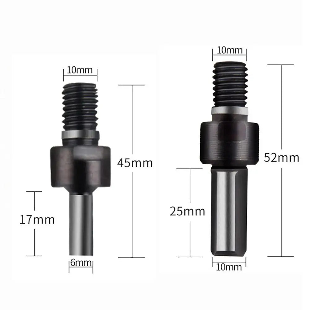 Electric Drill Conversion Angle Grinder Set Metal Connecting Rod for Cutting Disc Polishing Wheel Handle Holder Adapter Tool Quake
