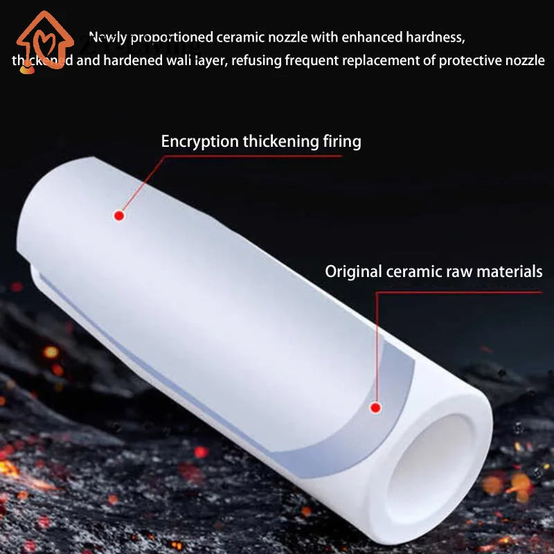 5/10/15PCS MB15AK Protective Nozzle MIG Secondary Protection Welding Gun Accessories 15AK Ceramic Protective Cover Quake