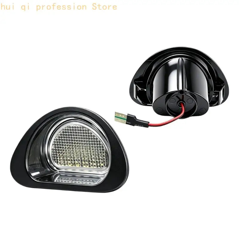 Upgrades Rear License Plate Light Assembly with ABS Housing for Plate Lighting H8WE Quake CN