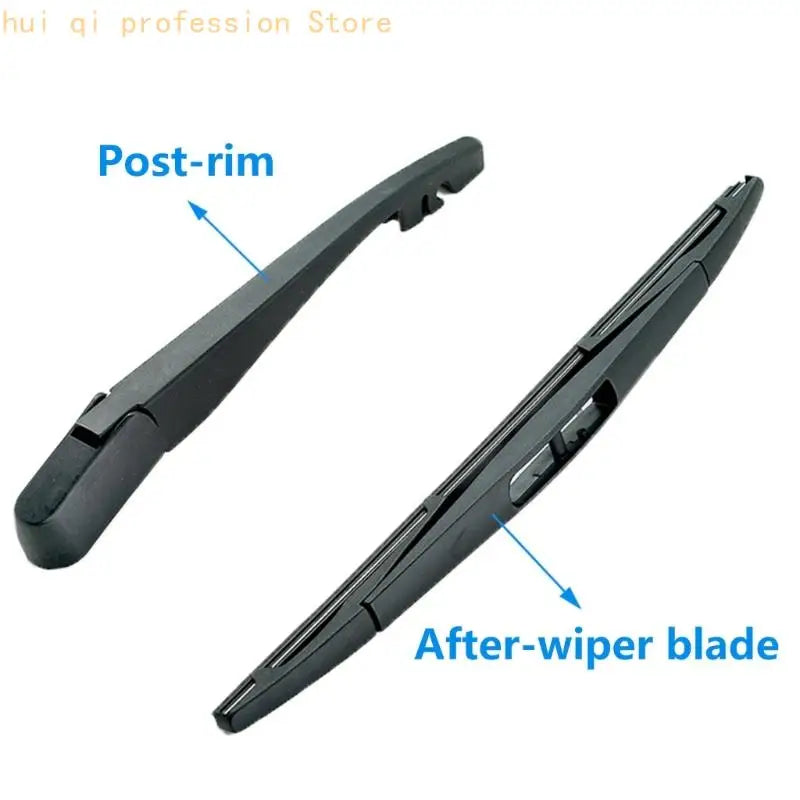 Rear Windshield Wiper Replacement Set, 76720-SWA-003 Natural Rubber Arm and Blade for Daily Rear Window Visibility H8WE Quake