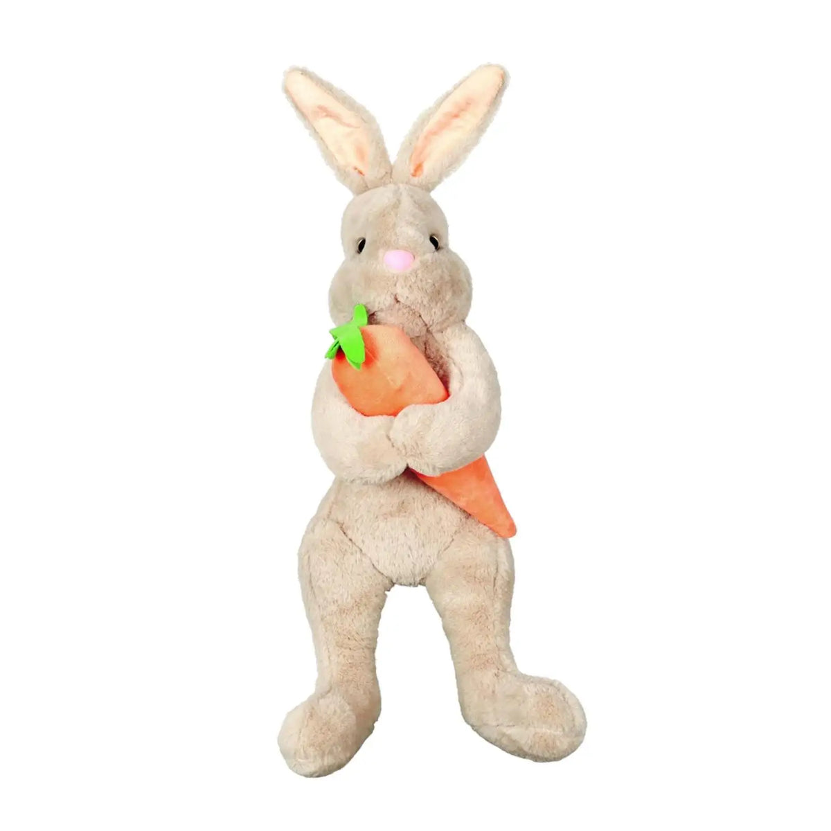 Easter Bunny Tree Topper Ornaments Decoration Plush Doll for Home Party Supplies Basket Stuffers Festival Toddlers Kids Table Quake