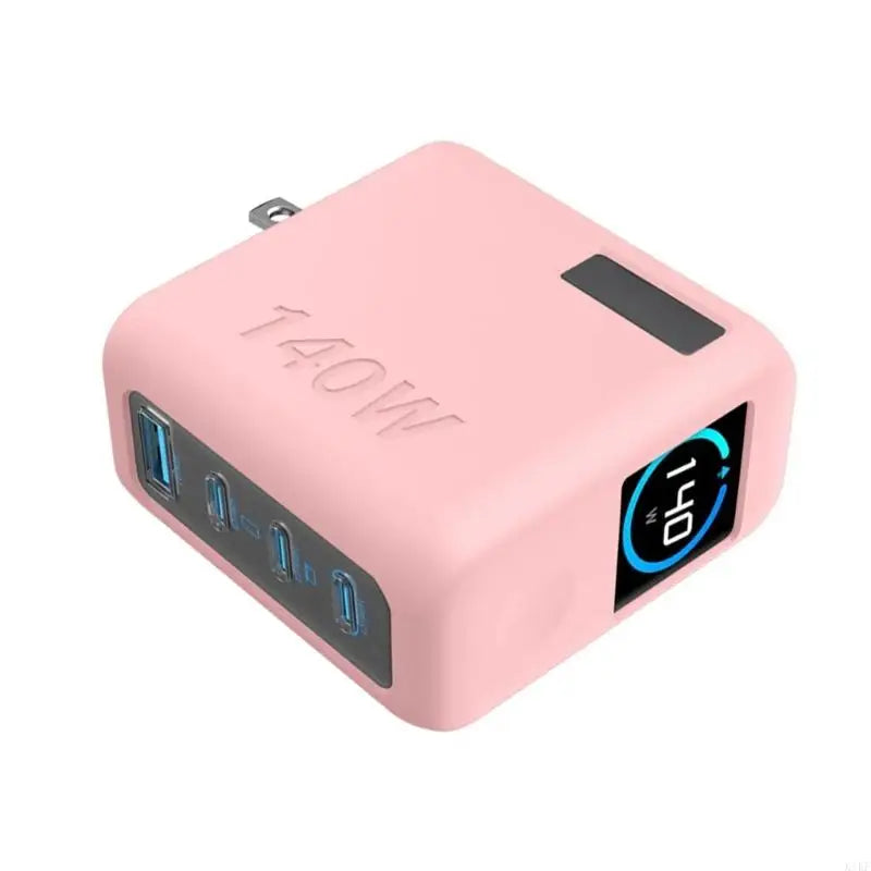 Lightweight Protector Case for B2697 140W Charging Head Easy to Carry Charging Head Protective Sleeve K1KF Quake Pink CN
