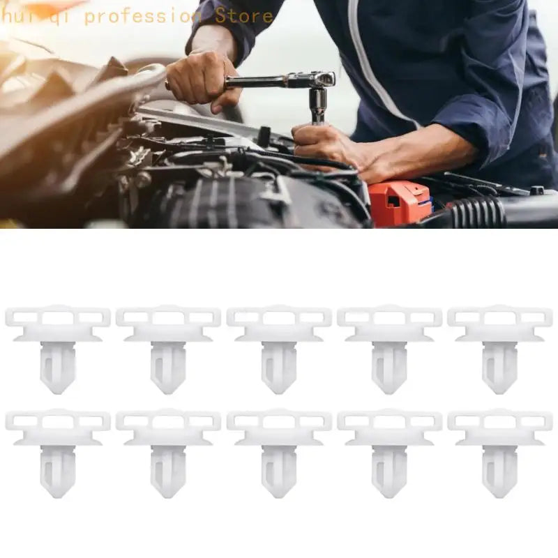 10 Piece Push in Panel Retainer Clips 67869-47010 Door Cover Retainer Clip set H8WE Quake