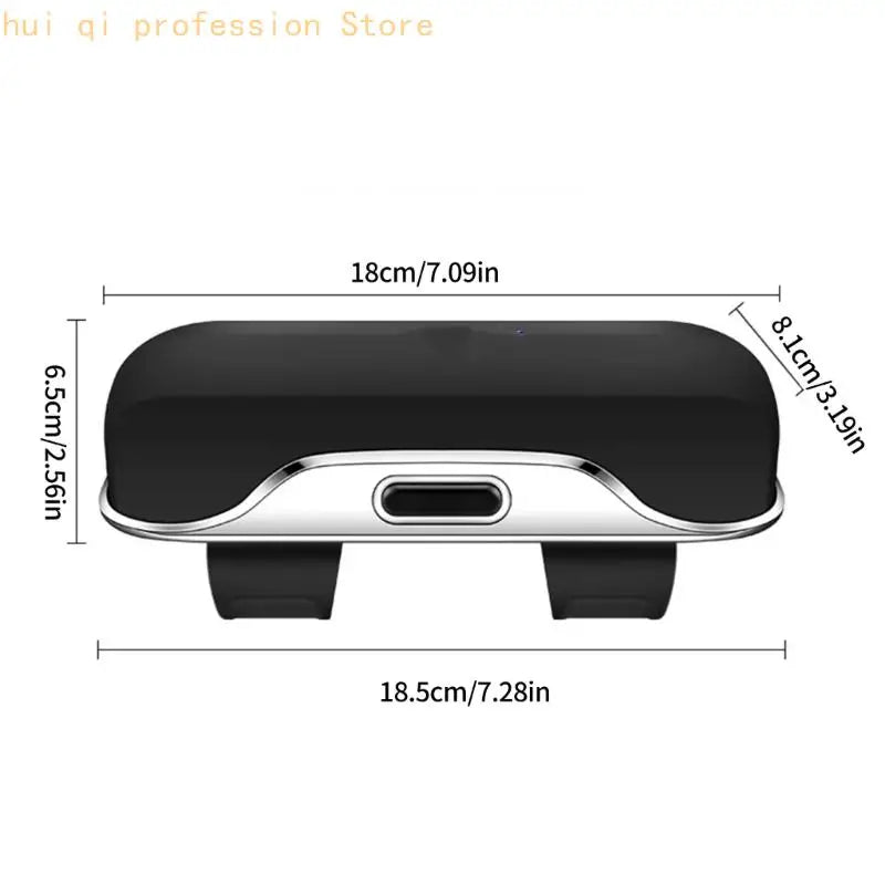 Universal Fit Auto Accessory Holder ABS Clamp On Car Visors Sunglasses Hard Shell Eyeglasses Case for Vehicles H8WE Quake