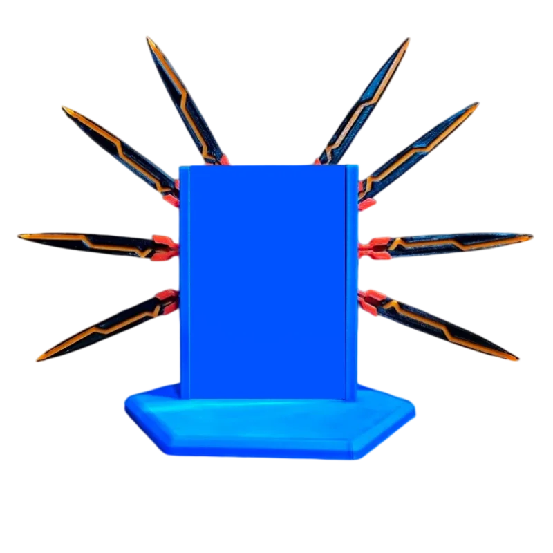 Hot New DIY 3D Printed Trading Card Display Stand Desktop for Yu-Gi-Oh Anime TCG Creative Collectible Durable Gift Toys Quake Only card holder