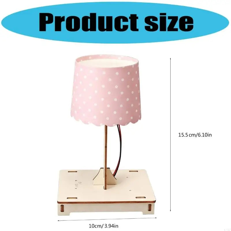 Touch Activated Wooden Desk Lamp For Physics Experiments And Study With High Sensitivity And Friendly Design K1KF Quake