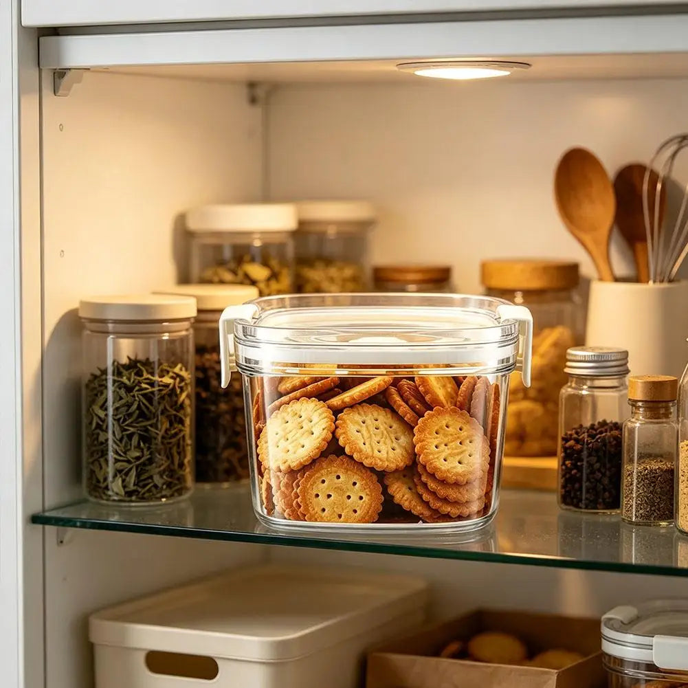 Electric Vacuum Food Storage Container One Touch Automatic Airtight Sealed Jar for Coffee Beans Tea Grains Nuts and Dry Food Quake