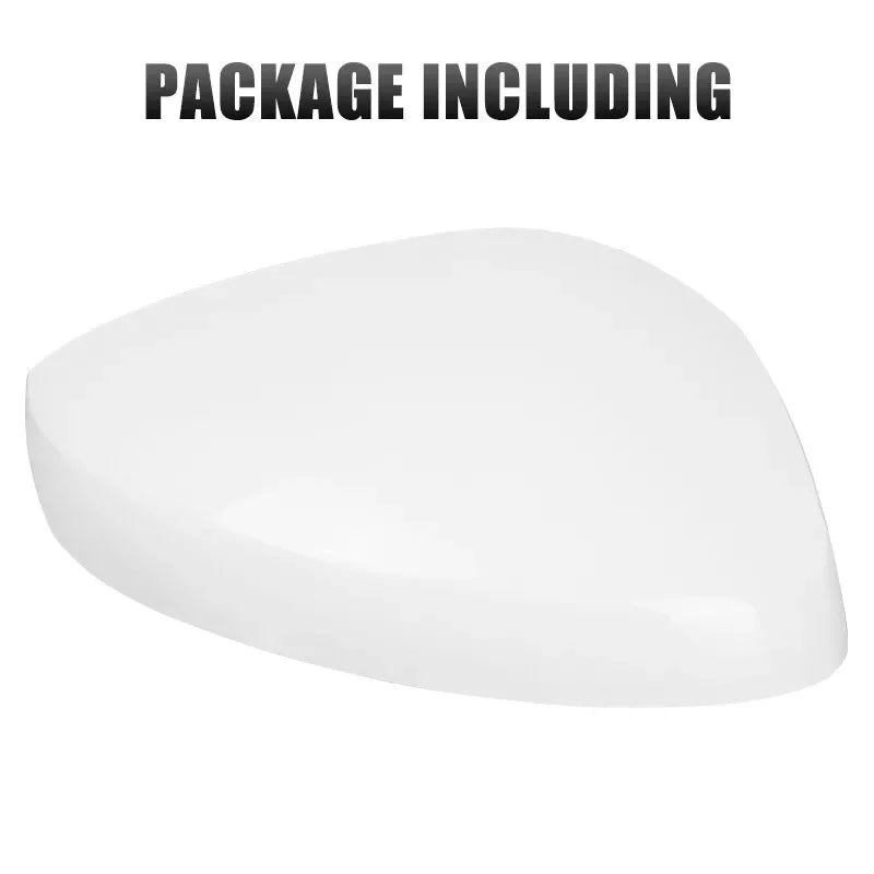 White Black Side Door Mirror Cover Caps Replacement For Honda Civic 11th Gen 2022 2023 2024 Sedan Hatchback Pair Quake 1x Whtie Right