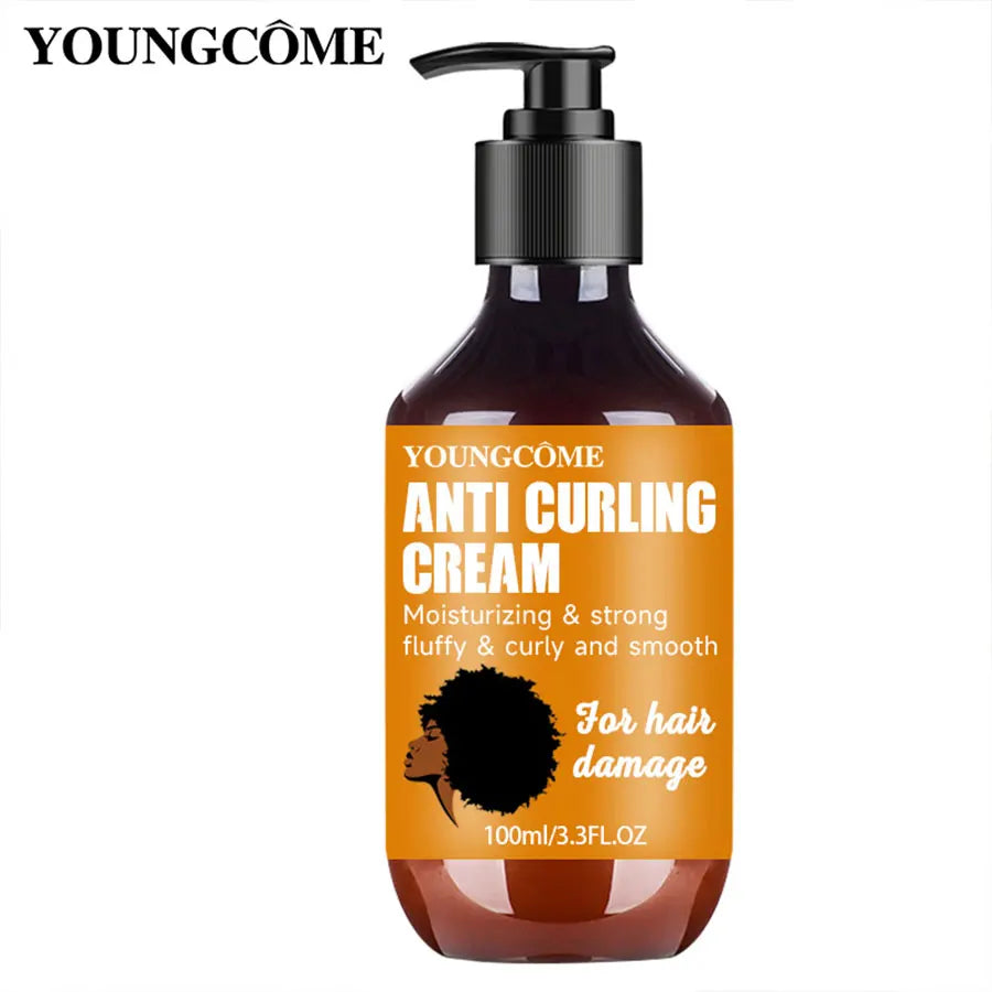 100ml Curly Hair Styling Lotion ,Perfectfor Dry and Frizzy Hair,Anti Frizzy Bounce Sculpting Boost Hair Conditioner Care Quake