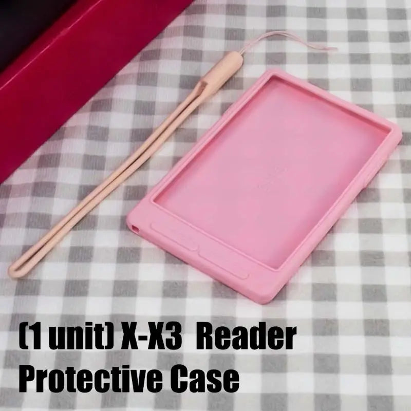 Silicone Reader Case for XTEINK Device, Handheld Cover with Open Side Access for Daily Reading and Reader Storage K1KF Quake