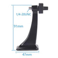 1PCS Mount Bracket Fully Metal Binocular Tripod Adapter Converter For Bino-Telescope Tripod Connector Quake A1