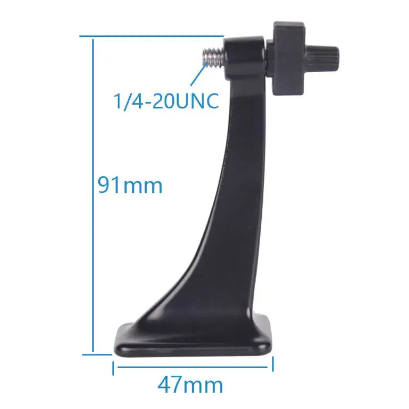 1PCS Mount Bracket Fully Metal Binocular Tripod Adapter Converter For Bino-Telescope Tripod Connector Quake A1