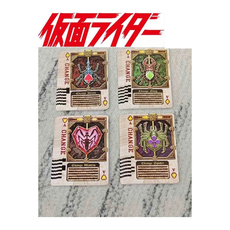 DX Size Kamen Rider Blade CSM Belt Blayrouzerq Homemade DIY Collector PVC Cards Cartoon Anime Children's Toys Gift Board Games Quake