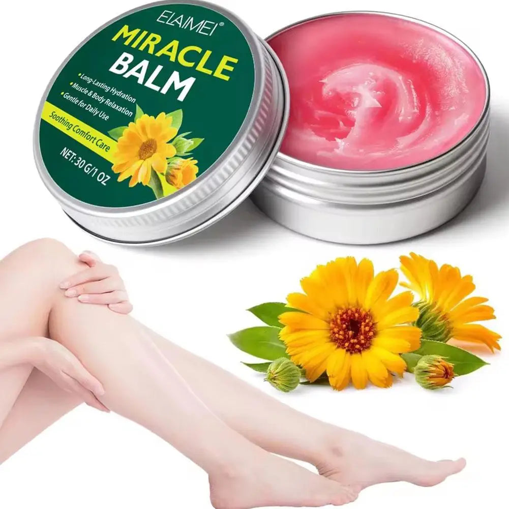 Massage Moisturizing Body Balm Compact Deep Hydrating Soothing Non Greasy Fast Absorption Whole Body Daily Skin Care Quake